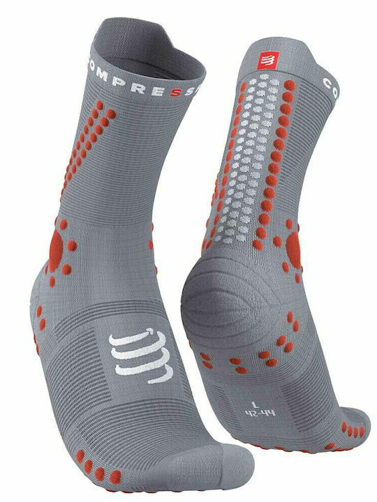 Compressport Pro Racing V4.0 Trail Сив 1 чифт