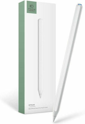 Tech-Protect Digital Stylus 2 Digital with Palm Rejection for all iPad from 2018 onwards in White color