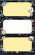 Herlitz Notebook Labels Space 9pcs