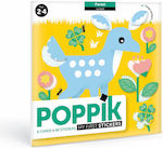 Poppik Stickers Ζώα του Δάσους for Children 2++ Years