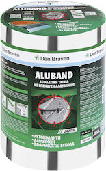 Bostik Den Braven Aluband Ταινία Ασφάλτου Ασημί με Επικάλυψη Αλουμινίου 200009