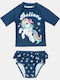 Alouette My Little Pony Costum de baie pentru copii Set Albastru