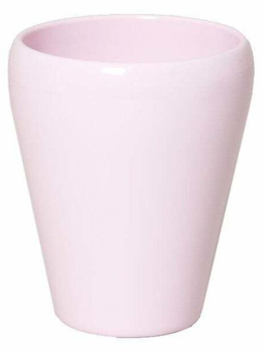 CERAMIC ORCHID PLANT POT 14X17CM (PINK)