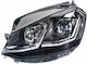 Valeo Lumini frontale Lumini LED pentru Volkswagen Golf Sportsvan 2018+ 1buc