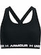 Under Armour Crossback Παιδικό Μπουστάκι Μαύρο