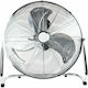 Jager FE-50A Ανεμιστήρας Δαπέδου 130W Διαμέτρου 50cm Ασημί