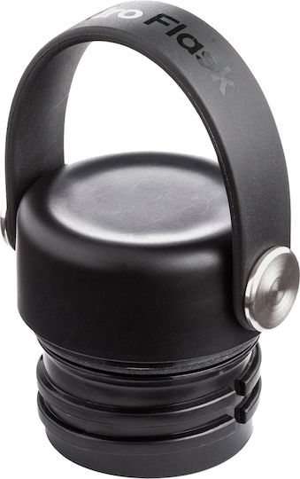 Hydro Flask Standard Flex Cap Ersatzdeckel für Thermos aus Stahl Schwarz