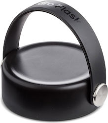 Hydro Flask Wide Flex Cap Ανταλλακτικό Καπάκι για Θερμός από Πλαστικό Μαύρο