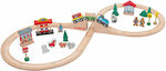 Set with Train made of Wood for 3++ Years