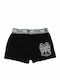 Apple Boxer Paok Kinder-Boxershorts Schwarz