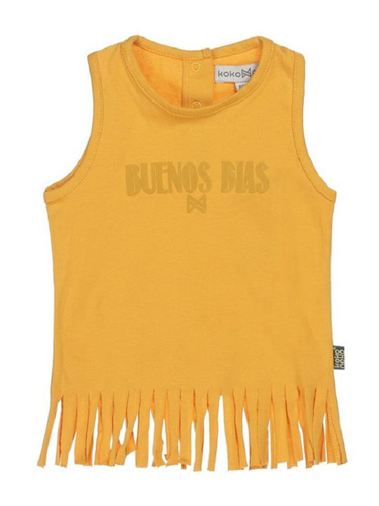 Koko Noko Kids Blouse Sleeveless Yellow