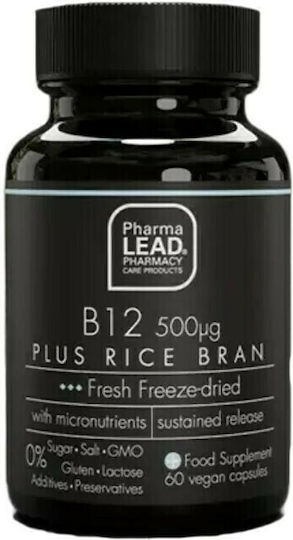 Pharmalead B12 Vitamin for Nervous System Health 500mcg 60 caps