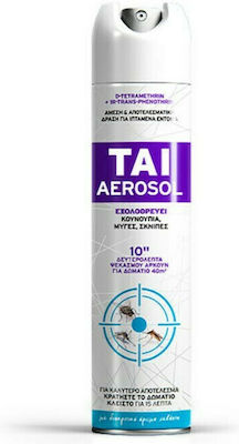 Tai Εντομοκτόνο Spray για Κουνούπια / Μύγες 300ml