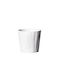 Supergreens Planter Ceramic White 13.5x13.5x15.5cm.