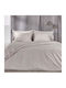 Cannon Παπλωματοθήκη Βαμβακερή Μονή 170x250 Imperial Πουά Light Grey