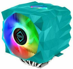 Iceberg Thermal Icesleet X7 Dual Fan CPU Cooling with ARGB for AM3 Socket Green