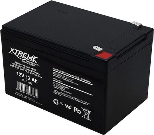 XTREME Батерия UPS с Капацитет 12Ах и Напрежение 12V DM-82-216 1бр
