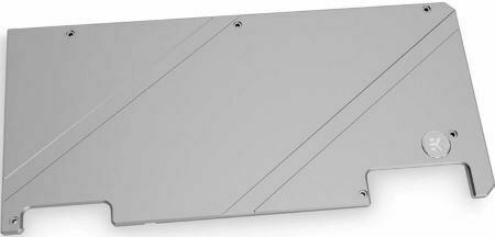Ekwb Vector Strix RTX 3070/3080/3090 Backplate GPU-Wasserblock Silber