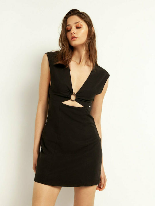 Toi&Moi Mini Evening Dress Black