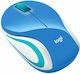 Logitech M187 Kabellos Mini Maus Blue / White