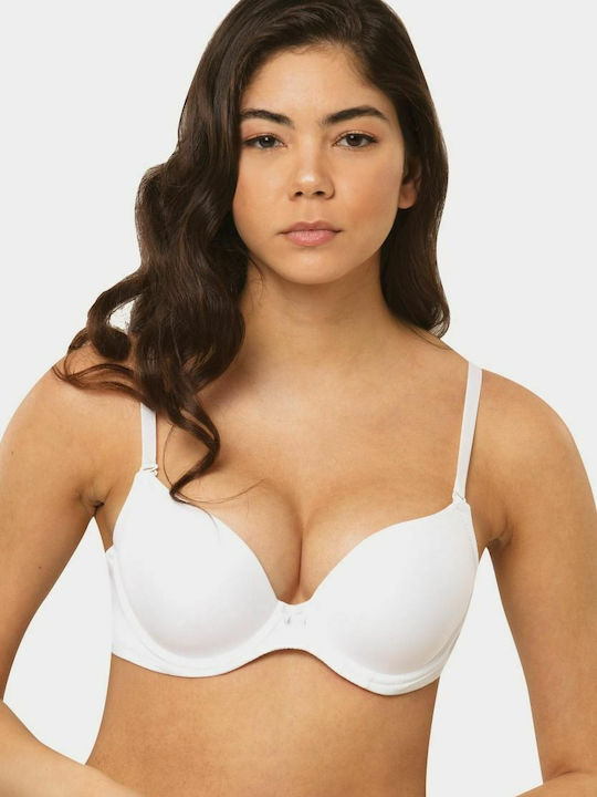 Norddiva Lingerie Λευκό Σουτιέν Push Up Norddiva Lingerie Λευκό Σουτιέν Push Up