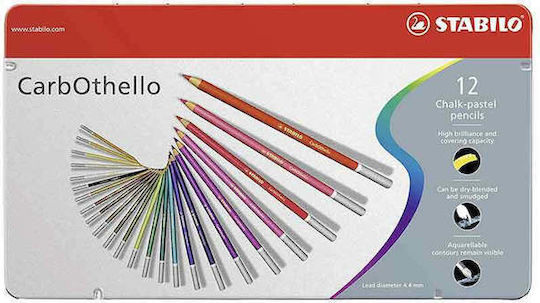 Stabilo Carbothello Farbstift-Set in einer Box 12Stück Packung von 1 Verpackungen