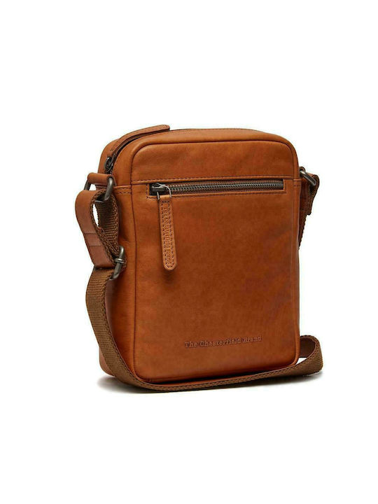 The Chesterfield Brand Piele Geantă pentru bărbați Umăr / Crossbody Tabac maro