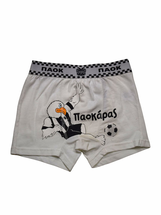 Apple Boxer PAOK Kids' Boxer White