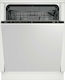 Beko Vollintegrierter Geschirrspüler für 16 Gedecke B59.8xH81.8cm