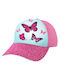 Pălărie pentru Copii Jockey Tesatura Roz