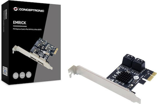 Conceptronic Κάρτα PCIe σε 2 θύρες SATA