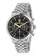 Maserati Men's Watch 42mm Chronograph Battery with Silver Metal Bracelet