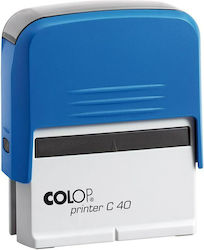 Colop Printer C40 Ορθογώνια Σφραγίδα Αυτόματη "Κειμένου" (με Στοιχεία)