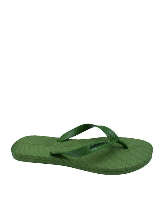 Cubanas Nature02 Men's Flip Flops Green