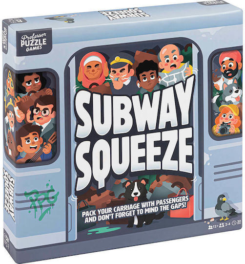 Настолна игра Subway Squeeze за 2-4 играчи 12+ години Professor Puzzle