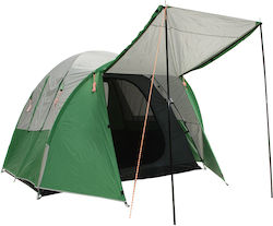 Bigfour Quatro Σκηνή Camping Igloo Πράσινη με Διπλό Πανί 3 Εποχών για 4 Άτομα 220x240x180εκ.