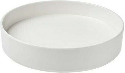 Leone Melamine Salad Bowl White 20.5x20.5cm