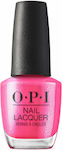 OPI Lacquer Gloss Βερνίκι Νυχιών Μακράς Διαρκείας Exercise Your Brights Vernis A Ongles 15ml