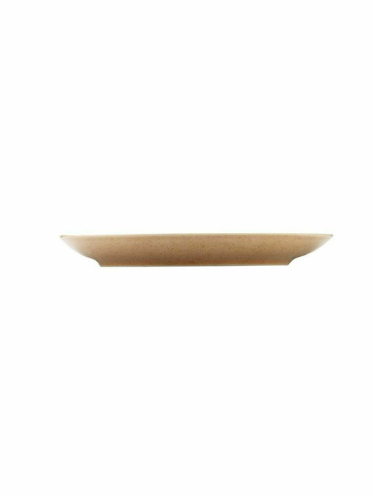 Max Home Soho / Mood Πιάτο Ρηχό από Πορσελάνη Salmon με Διάμετρο 30cm