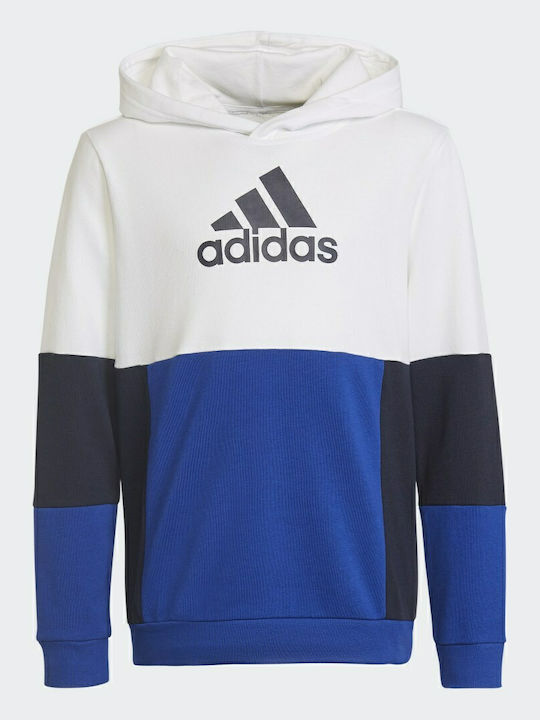 Kinder-Sweatshirt mit Kapuze Mehrfarbig Colorblock