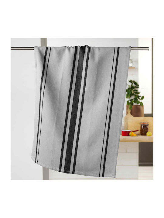 Comptoir Ποτηρόπανο από 100% Βαμβάκι σε Γκρι Χρώμα 50x70cm