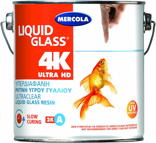 Mercola 4K Ultra HD Ρητίνη Δύο Συστατικών UV Resistant 12kg