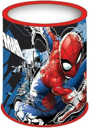 Metal Pencil Case Spiderman 10x10x10cm