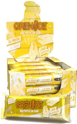Grenade Carb Killa High Μπάρες Πρωτεΐνης με Γεύση Lemon Cheesecake 12x60gr