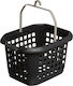 5Five Plastic Basket for Clothespins Black 22.5x17x13.5cm