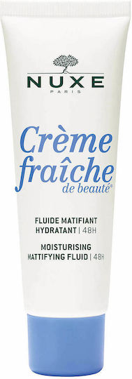 Nuxe Creme Fraiche De Beaute Moisturising Mattifying 24ωρη Ενυδατική & Ρυθμιστική Λεπτόρρευστη Κρέμα Προσώπου 50ml