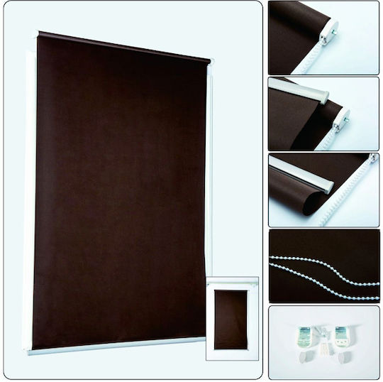Tpster Roller Blinds W60xH180cm 23768 Brown