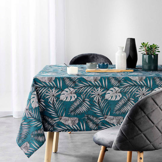 L-C Puebla Emerald 140x240cm Tablecloth