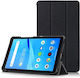 iNOS Smart Flip Cover Μαύρη (Lenovo Tab M7)