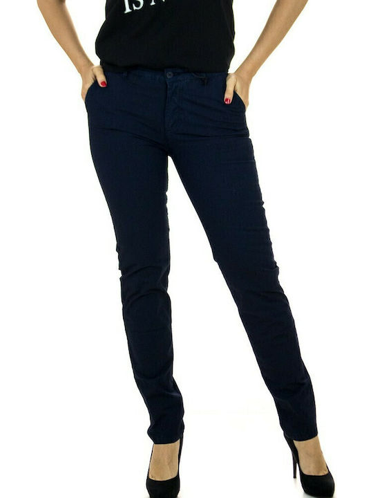 Women's Chino Trousers Dress Blues